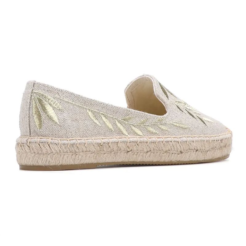 Carmelia Damskie Wsuwane Espadryle - Khaki