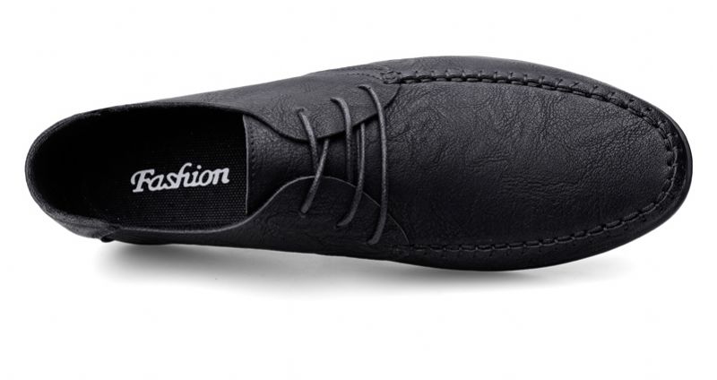 Carmelo Męskie Mokasyny Formal Buty - Czarny