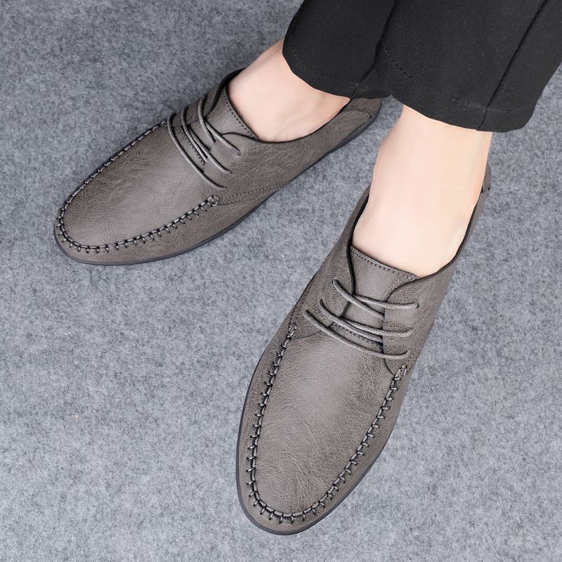 Carmelo Męskie Mokasyny Formal Buty - Czarny