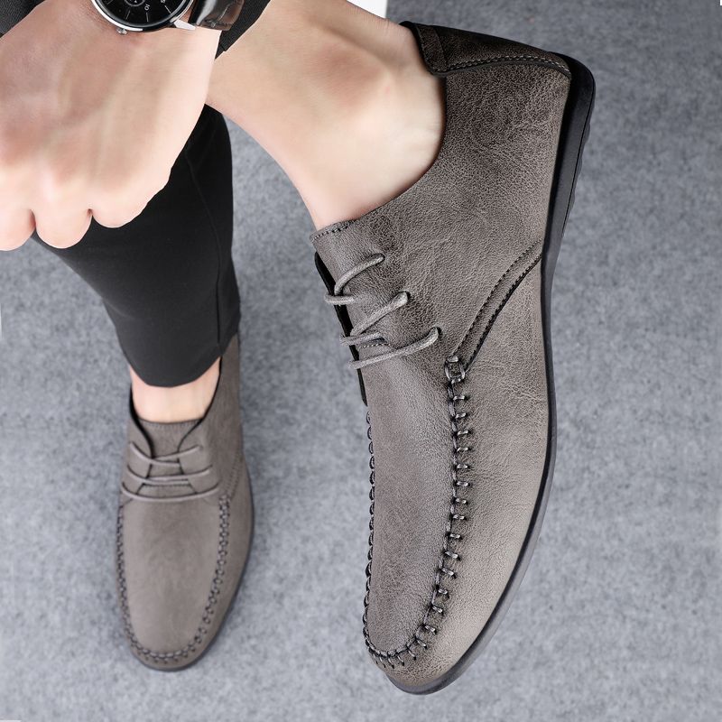 Carmelo Męskie Mokasyny Formal Buty - Czarny