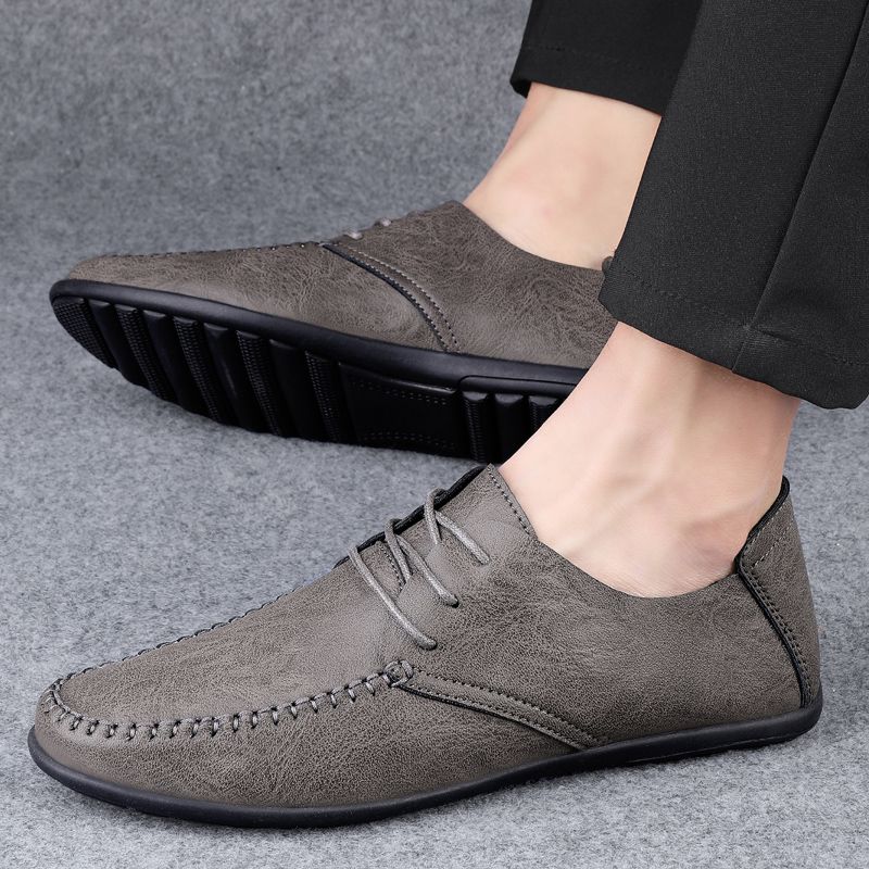 Carmelo Męskie Mokasyny Formal Buty - Czarny
