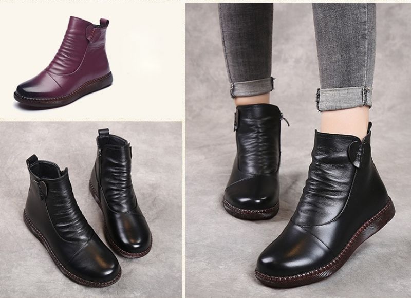 Carmen Damskie Buty - Szary Bez pluszu