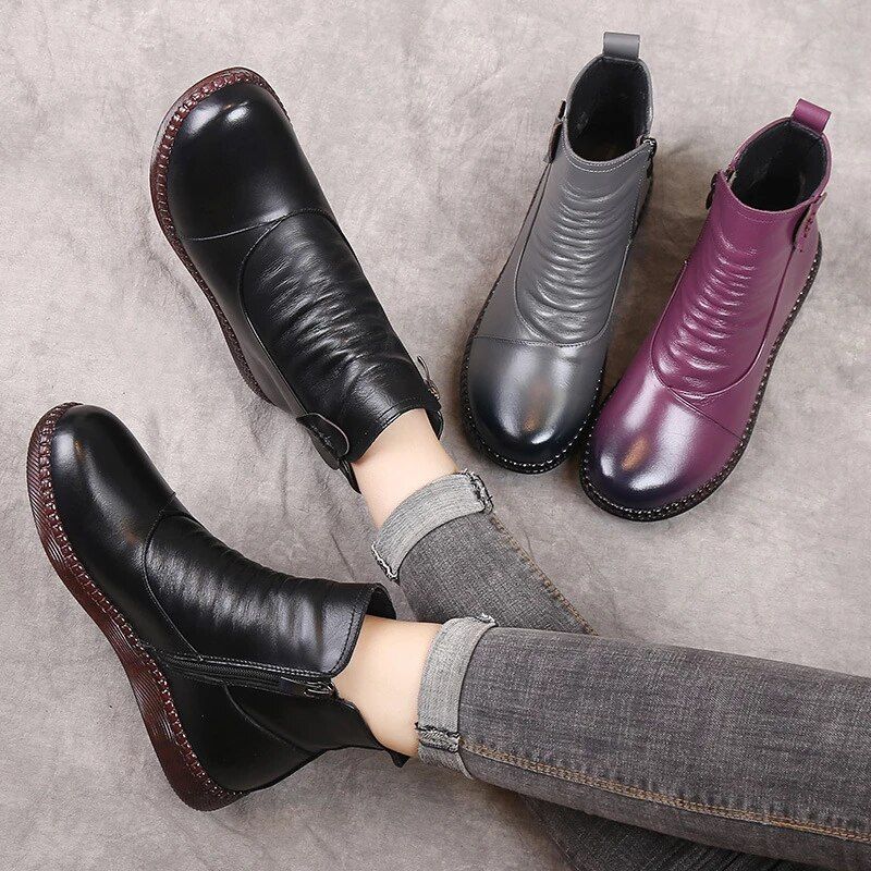 Carmen Damskie Buty - Szary Bez pluszu