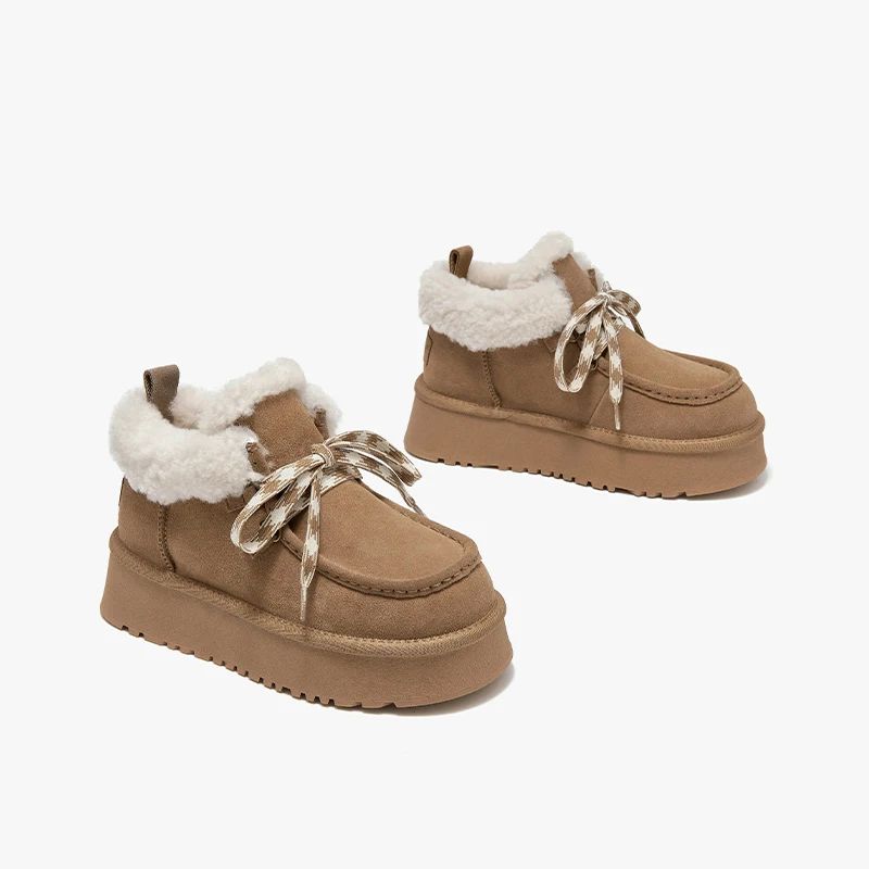 Carmin Damskie Buty Śniegowe - Czarny