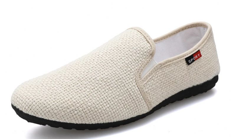 Carpie Męskie Mokasyny Casual - Beżowy