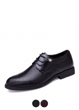 Carrillo Męskie Skórzane Buty Oxford