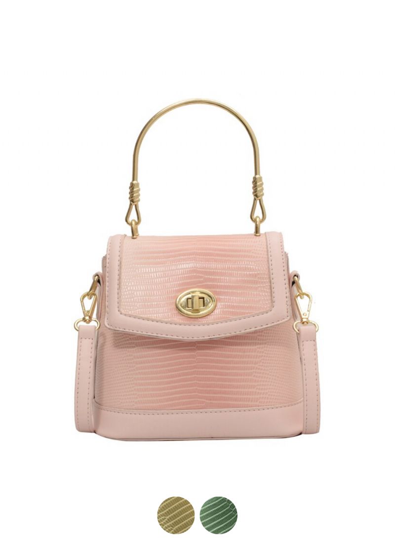 Caruso Damska Mini Torebka Skórzana Crossbody
