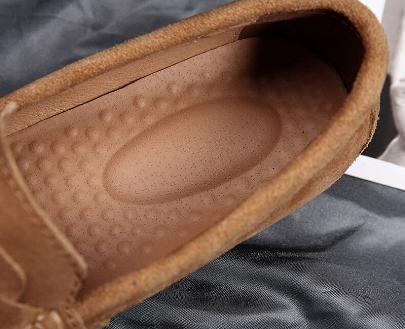 Castañeda Men's Loafers Casual Shoes - Biały