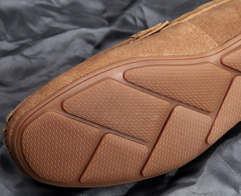 Castañeda Men's Loafers Casual Shoes - Biały