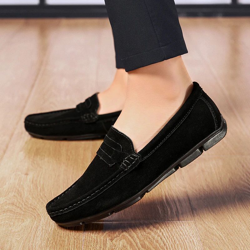 Castañeda Men's Loafers Casual Shoes - Biały