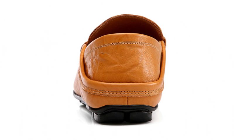 Castañeda Mokasyny Męskie Buty Casualowe - Żółty
