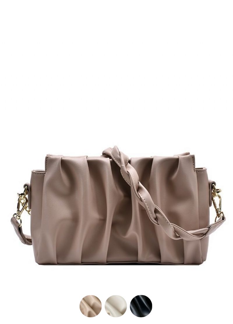 Cata Damska Plisowana Torebka Crossbody