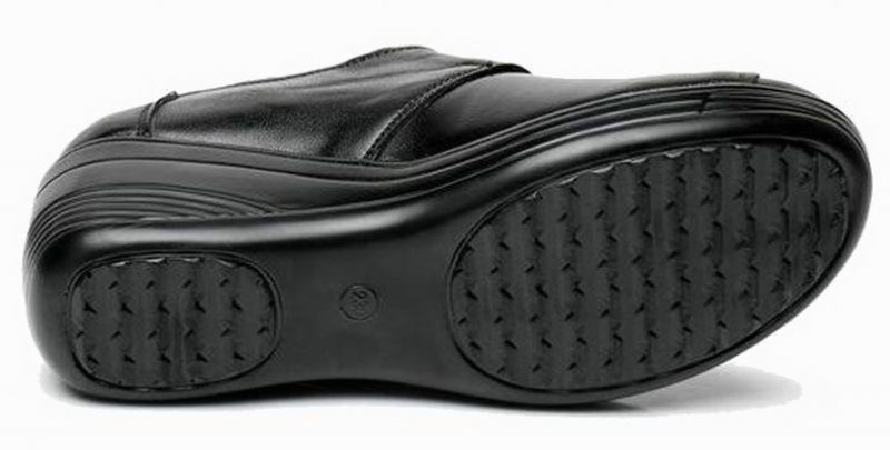 Catalina Damskie Buty Na Platformie Bez Sznurówek - Czarny