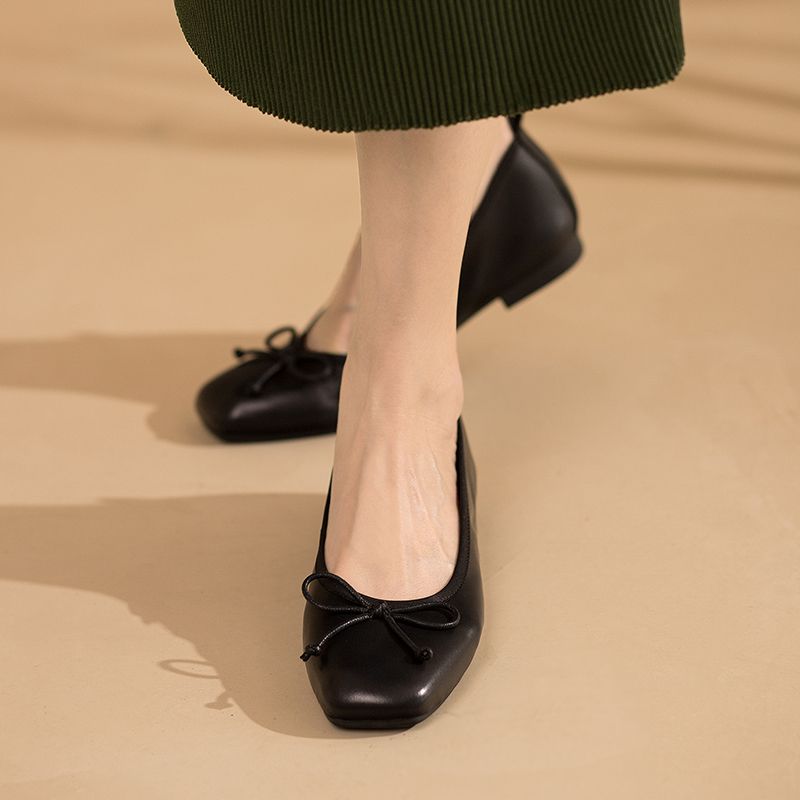 Catalina Damskie Wsuwane Płaskie Buty - Żółty