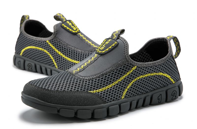 Celestin Męskie Trampki Typu Slip-on - Szary