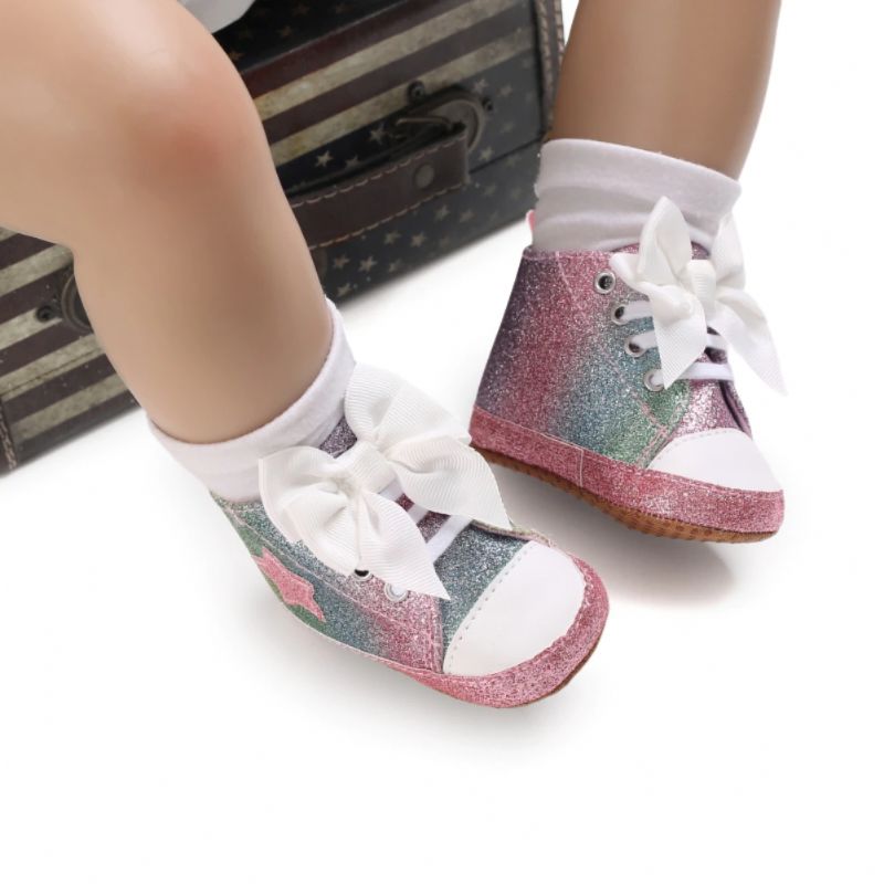 Celia Baby Dziewczęce Trampki Casualowes - Kawa