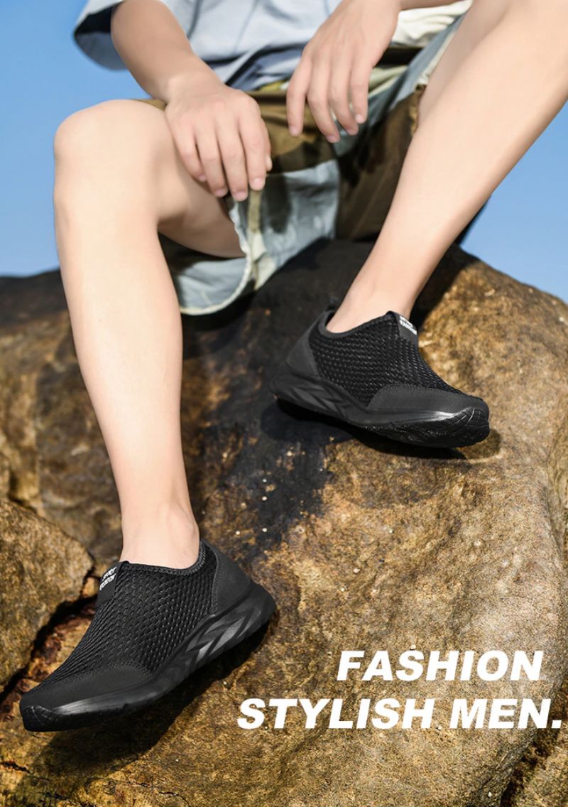 Celik Męskie Slip-on Sneaker - Czarny