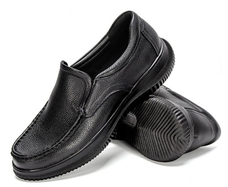 Celix Męskie Mokasyny Casualowe Buty - Czarny