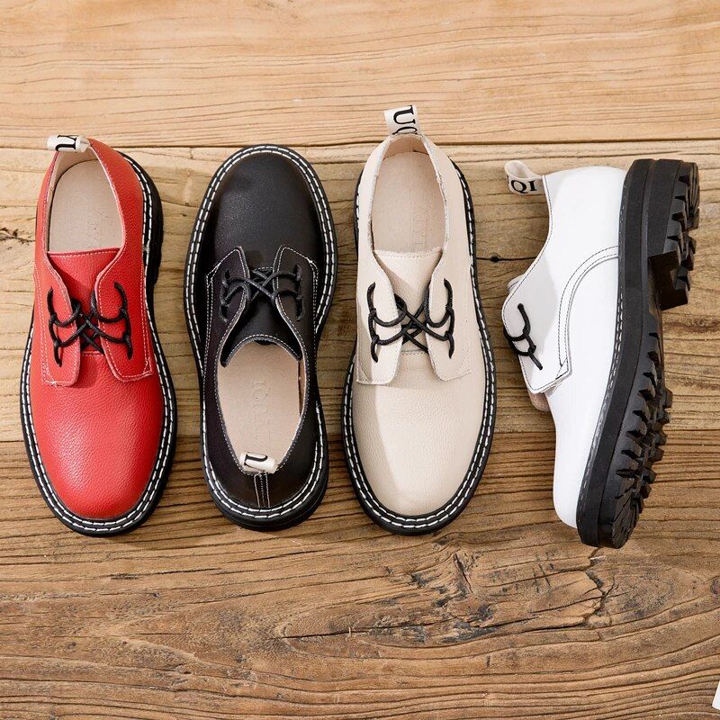 Ceres Damskie Buty Typu Oxford - Biały