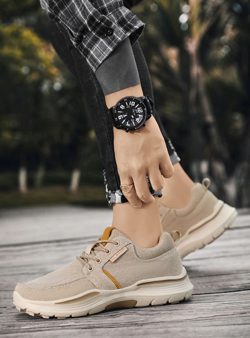 Charley Męskie Mokasyny Obuwie Casual - Khaki