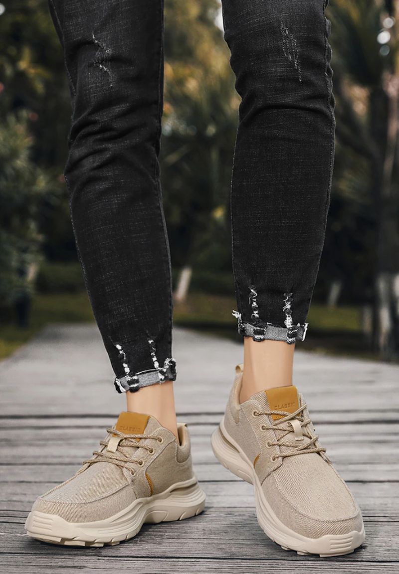 Charley Męskie Mokasyny Obuwie Casual - Khaki