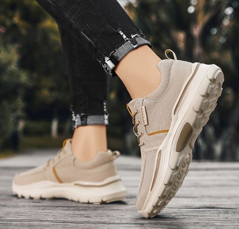 Charley Męskie Mokasyny Obuwie Casual - Khaki