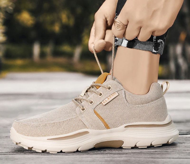 Charley Męskie Mokasyny Obuwie Casual - Khaki
