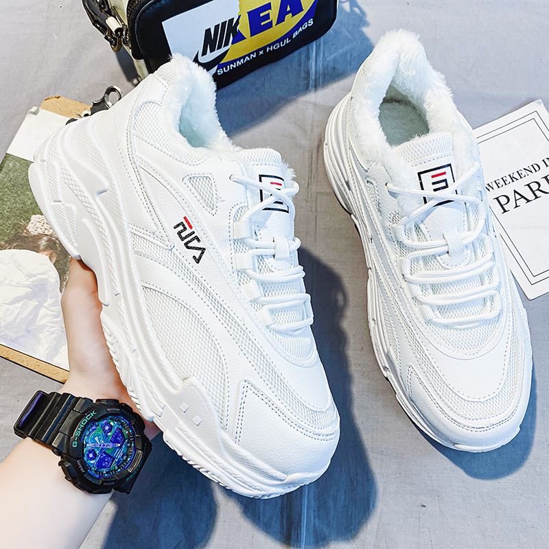Charly Dla Obu Płci Sneaker - Białe futro