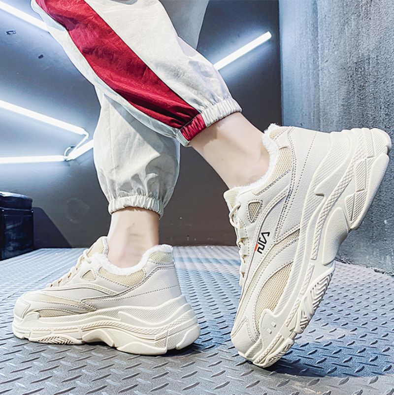 Charly Dla Obu Płci Sneaker - Białe futro