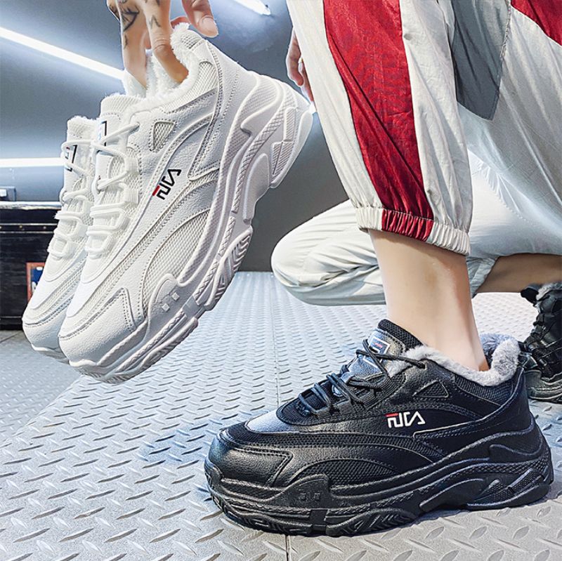 Charly Dla Obu Płci Sneaker - Białe futro