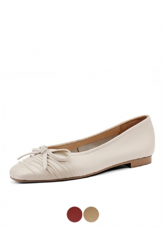 Charo Damskie Skórzane Płaskie Buty
