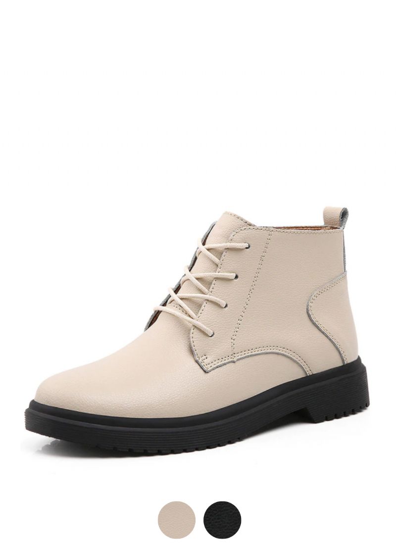 Chaten Damskie Buty Oxford Sznurowane Do Kostki