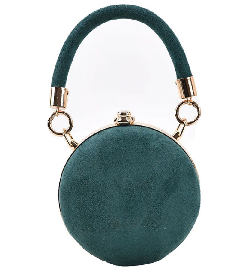 Chelito Damska Mini Skórzana Torebka Crossbody - Zielony