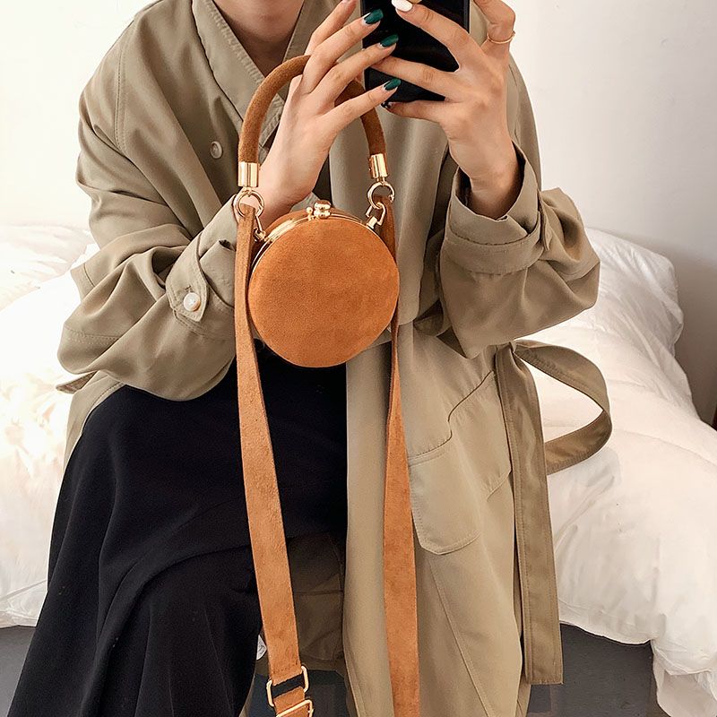 Chelito Damska Mini Skórzana Torebka Crossbody - Zielony