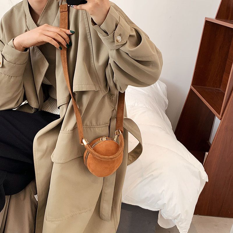 Chelito Damska Mini Skórzana Torebka Crossbody - Zielony