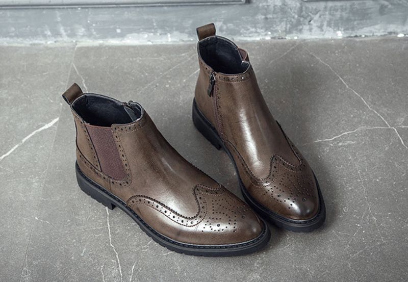 Chelsea Męskie Goerge Buty - Czarny