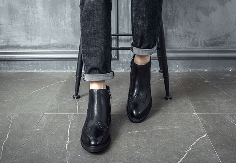 Chelsea Męskie Goerge Buty - Czarny