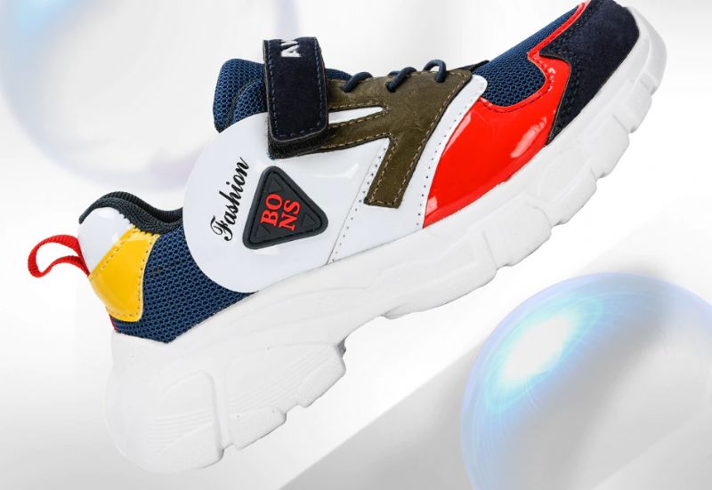 Chłopięce Buty Do Koszykówki Umidi - Granatowy