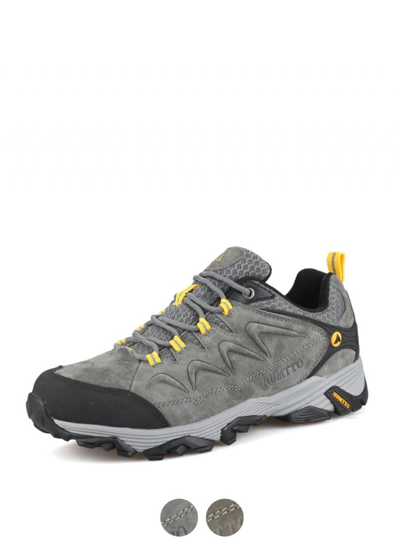 Chronos Męskie Skórzane Buty Trekkingowe