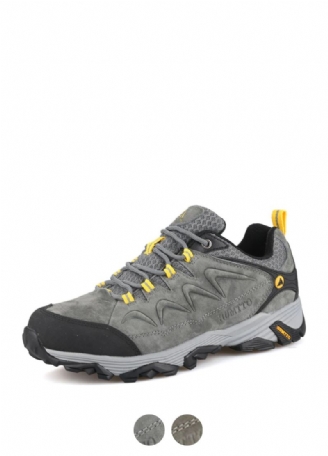Chronos Męskie Skórzane Buty Trekkingowe