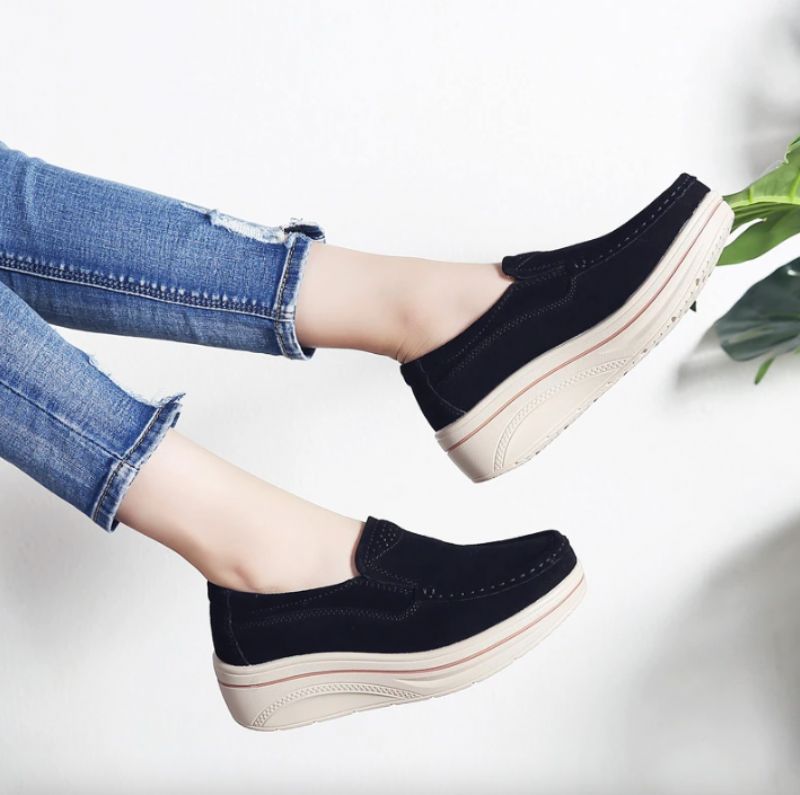 Cinthia Damskie Buty Na Platformie - Czerwony