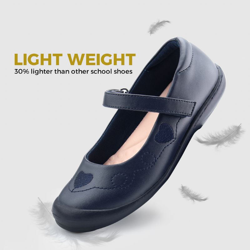 Cintia Buty Szkolne Dla Dziewcząt - Czarny