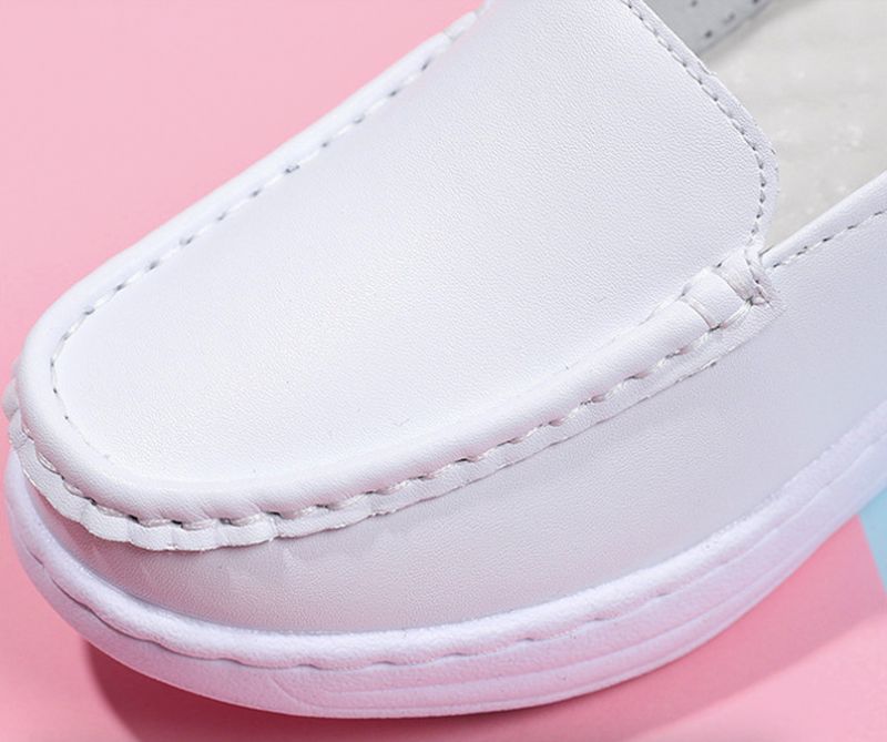 Claire Damskie Buty Na Platformie - Biały