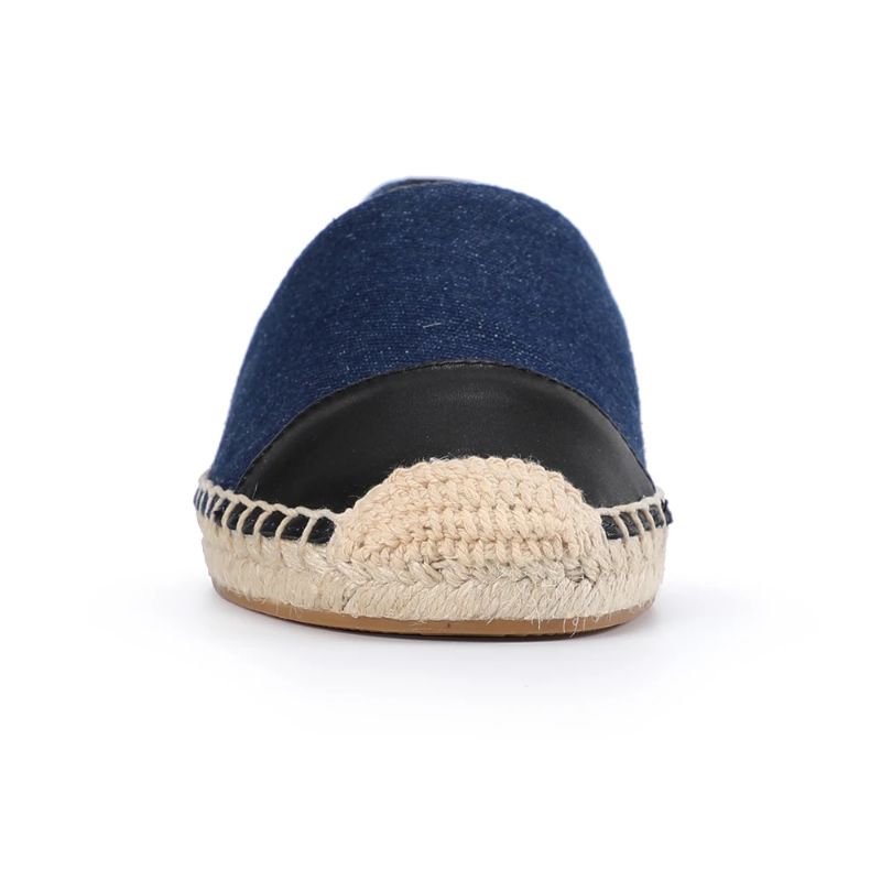 Clara Damskie Płaskie Espadryle - Beżowy