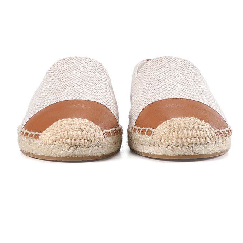 Clara Damskie Płaskie Espadryle - Beżowy