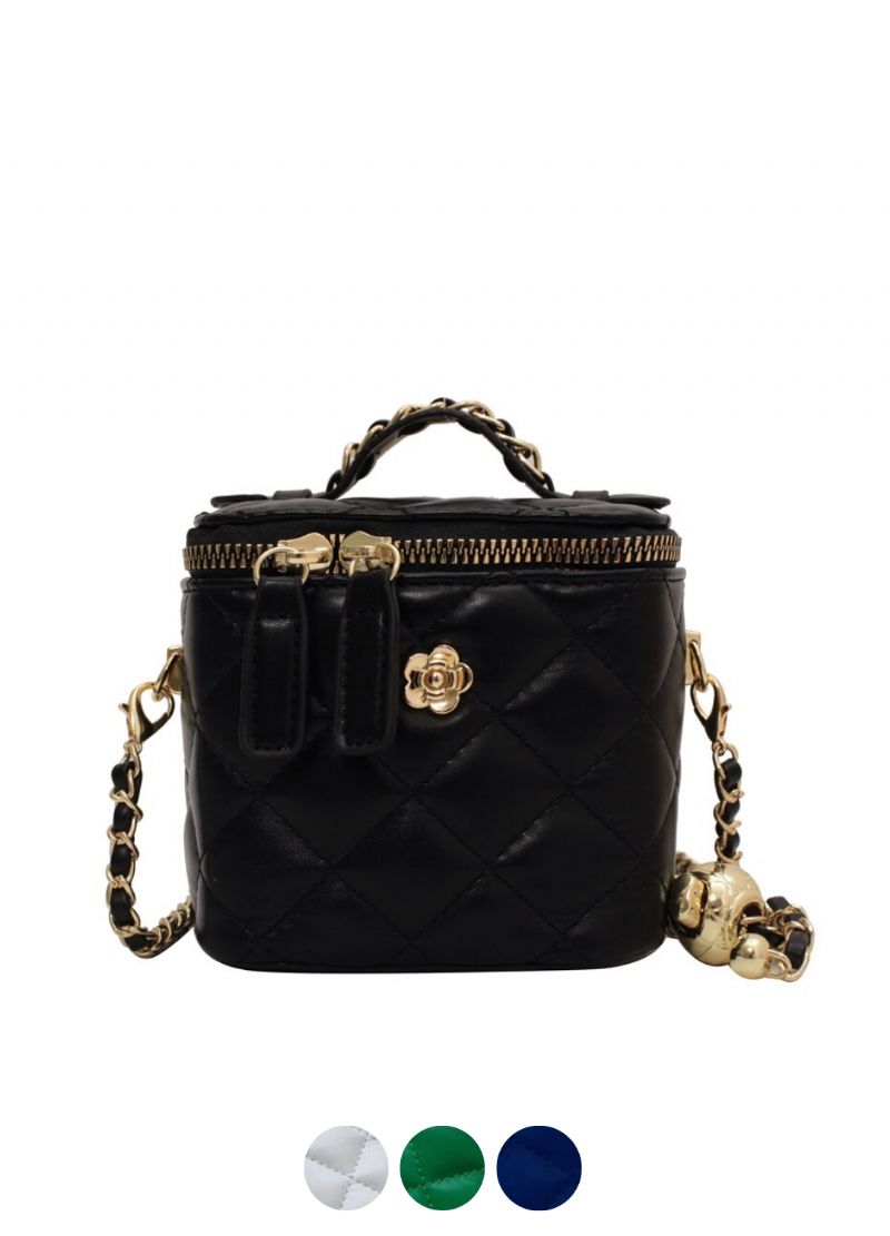 Claret Damska Luksusowa Skórzana Mini Torebka Crossbody