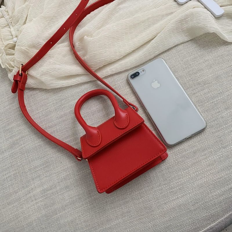 Claret Damska Skórzana Torebka Crossbody - Duży-Zielony