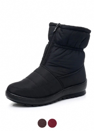 Claret Damskie Wodoodporne Buty Zimowe