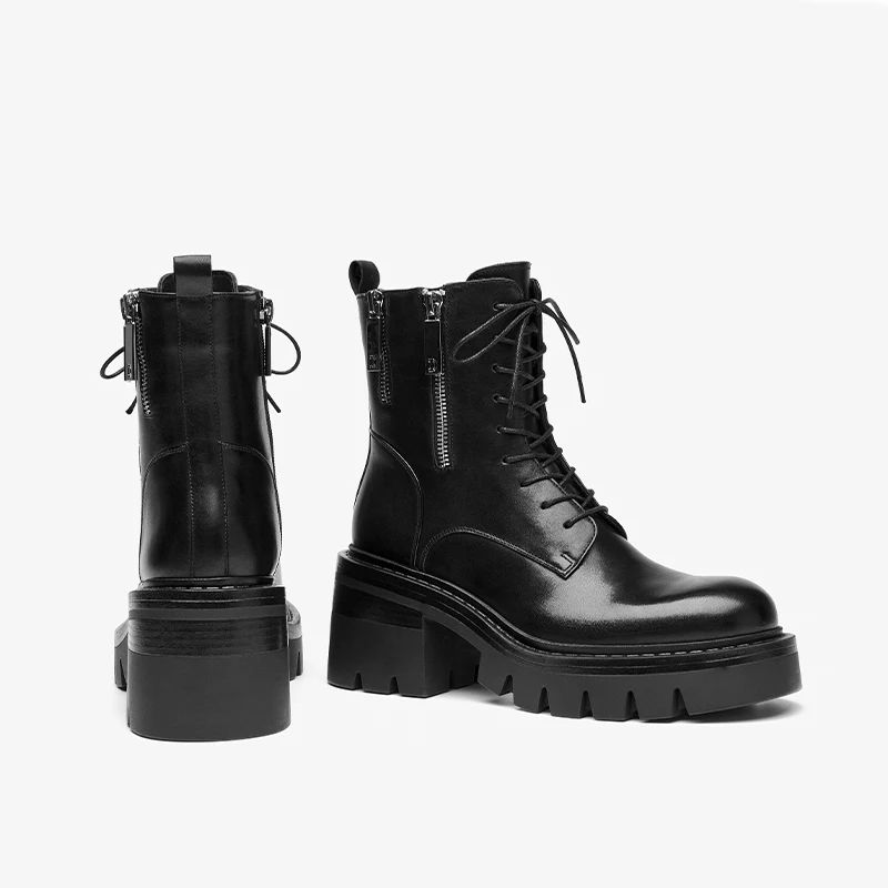 Cloe Damskie Czarne Buty - Czarny