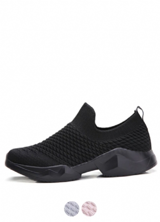 Clorina Damskie Wsuwane Czarne Buty